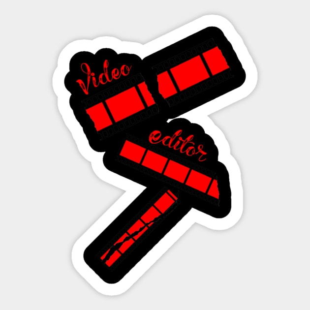 Video Editor Sticker by GMAT